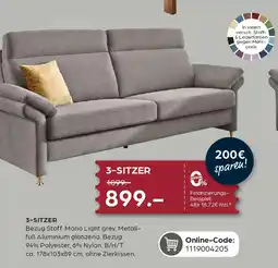 Möbel Buss Carina 3-sitzer Angebot