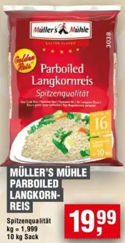 Handelshof Müller's mühle parboiled langkornreis Angebot