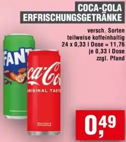 Handelshof Coca-cola erfrischungsgetränke Angebot