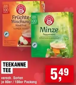 Handelshof Teekanne tee Angebot