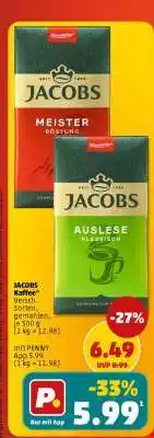PENNY JACOBS Kaffee Angebot