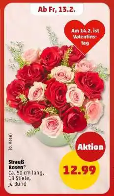 PENNY Strauß Rosen Angebot