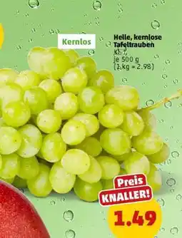 PENNY Helle, kernlose Tafeltrauben Angebot