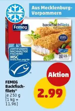 PENNY FEMEG Backfischfilets Angebot