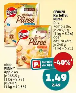PENNY PFANNI Kartoffel-Püree Angebot