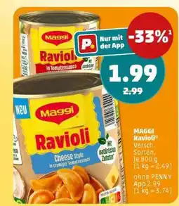 PENNY Maggi Ravioli Angebot