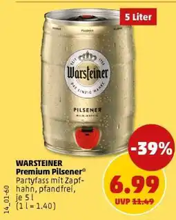 PENNY Warsteiner Premium Pilsener Angebot