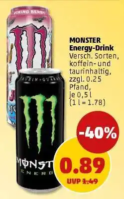 PENNY Monster energy drink Angebot