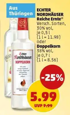 PENNY Echter Nordhäuser Reiche Ernte Angebot