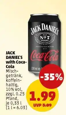 PENNY JACK DANIEL’S with Coca-Cola Angebot