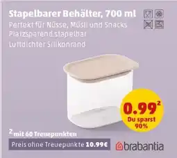 PENNY Stapelbarer Behälter, 700 ml Angebot