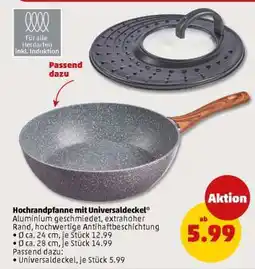 PENNY Hochrandpfanne mit Universaldeckel Angebot