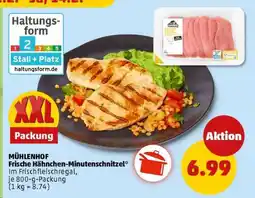 PENNY MÜHLENHOF Frische Hähnchen-Minutenschnitzel Angebot