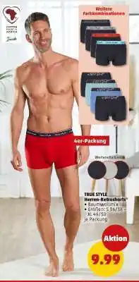 PENNY TRUE STYLE Herren-Retroshorts Angebot