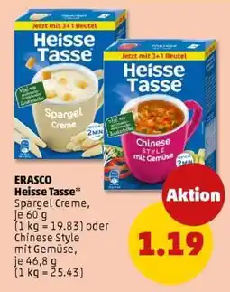 PENNY Erasco Heisse Tasse Angebot