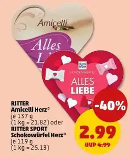 PENNY RITTER Amicelli Herz Angebot