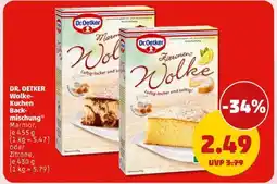 PENNY DR. OETKER Wolke-Kuchen Backmischung Angebot