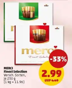 PENNY Merci Finest Selection Angebot