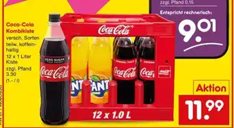 Netto Marken-Discount Coca-Cola Kombikiste Angebot