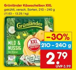 Netto Marken-Discount GRÜNLÄNDER Käsescheiben XXL Angebot