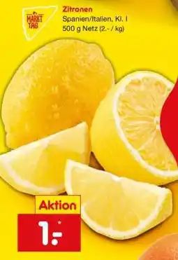 Netto Marken-Discount Zitronen Angebot