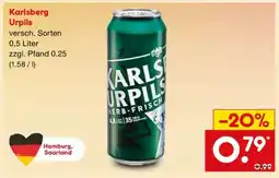 Netto Marken-Discount Karlsberg Urpils Angebot