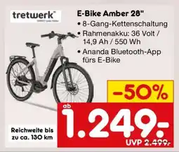 Netto Marken-Discount E-Bike Amber 28 Angebot