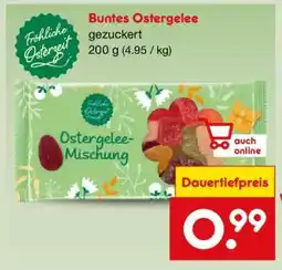 Netto Marken-Discount buntes Ostergelee Angebot