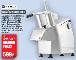 Handelshof Hendi Gemüseschneider Angebot
