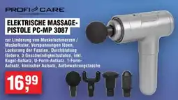 Handelshof PROFI CARE ELEKTRISCHE MASSAGE- PISTOLE PC-MP 3087 Angebot