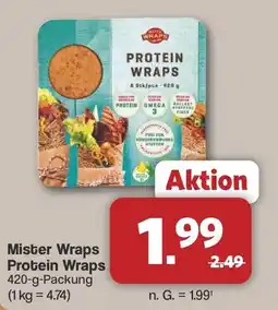 Famila Nord West Mister Wraps Protein Wraps Angebot
