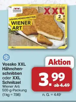 Famila Nord West Vossko XXL Hähnchen- schnitten oder XXL Schnitzel Angebot