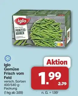 Famila Nord West Iglo Gemüse Frisch vom Feld Angebot