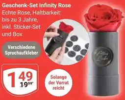 Globus Geschenk-Set Infinity Rose Angebot