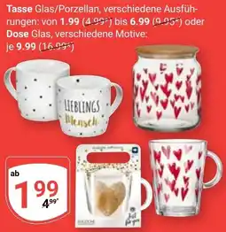 Globus Tasse Angebot