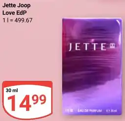 Globus Jette Joop Love EdP Angebot