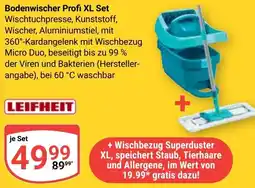 Globus LEIFHEIT Bodenwischer Profi XL Set Angebot