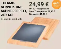 Globus Thermoservier und schneidebrett, 2er-set Angebot