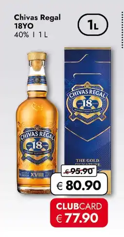 Travel Free Chivas regal 18yo Angebot