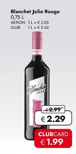 Travel Free Blanchet jolie rouge Angebot