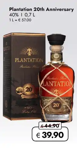 Travel Free Plantation 20th anniversary Angebot