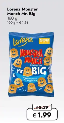 Travel Free Lorenz monster munch mr. big Angebot