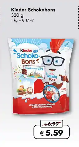 Travel Free Kinder schokobons Angebot
