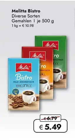 Travel Free Melitta bistro Angebot
