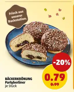 PENNY Bäckerkrönung partyberliner Angebot