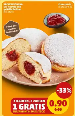 PENNY Der fruchtig-süß gefüllte berliner Angebot