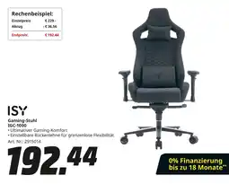 MediaMarkt Isy gaming-stuhl igc-1000 Angebot