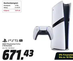 MediaMarkt Sony playstation5 pro 2 tb konsole Angebot