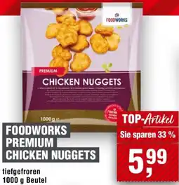 Handelshof Foodworks premium chicken nuggets Angebot