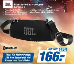 expert Techno Land JBL Bluetooth-Lautsprecher Xtreme 3 Angebot